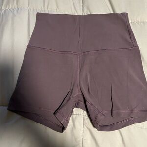 Lululemon align HR short 4” size 6 in purple